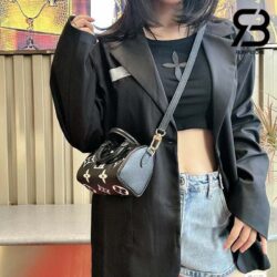 Túi LV Nano Speedy M81456 Màu Đen Kem Monogram Empreinte Best Quality