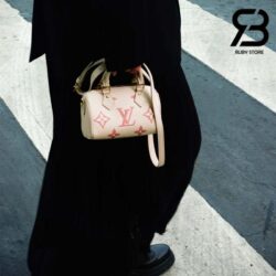 Túi LV Nano Speedy M81913 Latte Chamallow Monogram Empreinte Best Quality