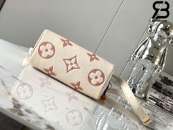 Túi LV Nano Speedy M81913 Latte Chamallow Monogram Empreinte Best Quality