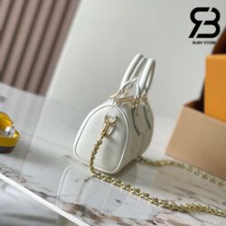 Túi LV Nano Speedy Latte Matcha Green Monogram Empreinte Best Quality