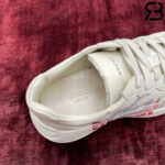 Giày Gucci Rhyton Ivory Red Double GG Màu Kem Chữ đỏ