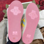 Giày Gucci Screener GG Sneaker Pink Canvas Màu Be Hồng