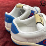Giày Gucci Screener White Blue Trắng Xanh Best Quality