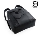 Ba Lô Dior 2021 Saddle Backpack Màu Đen Grained Calfskin 41CM Best Quality