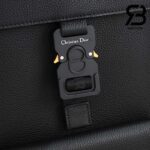 Ba Lô Dior 2021 Saddle Backpack Màu Đen Grained Calfskin 41CM Best Quality