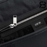 Ba Lô Dior 2021 Saddle Backpack Màu Đen Grained Calfskin 41CM Best Quality