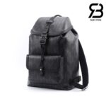 Ba Lô Small Dior Hit The Road Backpack Màu Đen Diamond Canvas 45CM Best Quality