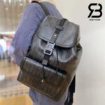 Ba Lô Small Dior Hit The Road Backpack Màu Đen Diamond Canvas 45CM Best Quality