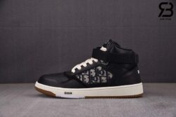 Giày Dior B27 High Oblique Black Siêu Cấp