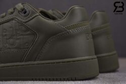 Giày Dior B27 Low-Top Khaki Grained Calfskin and Khaki Dior Gravity Leather Siêu Cấp