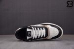 Giày Dior B27 Low-Top Black Smooth Calfskin White Beige Oblique Galaxy Leather Siêu Cấp