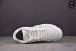 Giày B27 Low-Top White Smooth Calfskin Dior Oblique Galaxy Leather Siêu Cấp
