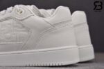 Giày B27 Low-Top White Grained Calfskin White Dior Gravity Leather Siêu Cấp