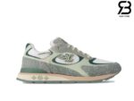 Giày LV Run Away Sneaker Monogram Denim Màu Xanh Lá Best Quality