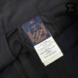 Quần LV Cotton Utility Cargo Shorts Màu Đen Lovers Best Quality