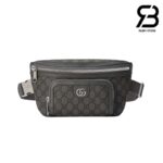 Túi Gucci Mini Ophidia Belt Bag Xám Đen Supreme Best Quality