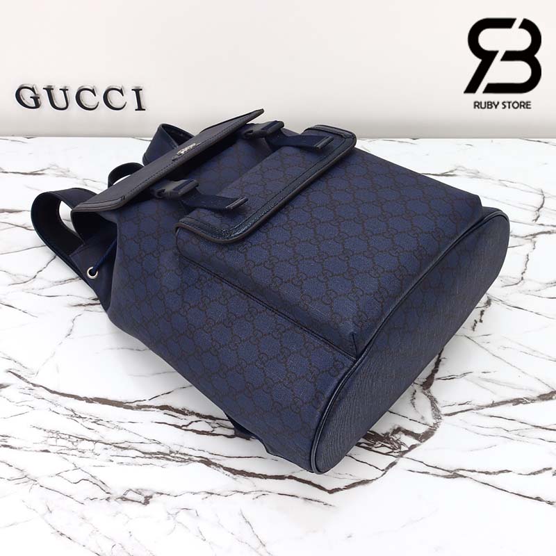 Ba Lô Gucci Ophidia Large Backpack Xanh Supreme 44CM Best Quality