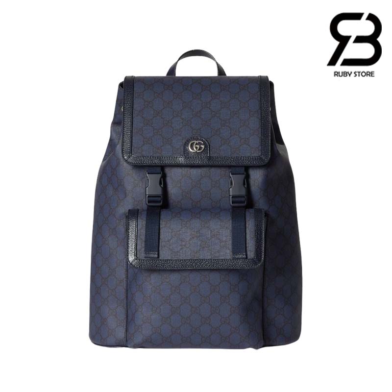 tui-gucci-ophidia-large-backpack-blue-supreme-best-quality Ba Lô Gucci Ophidia Large Backpack Xanh Supreme 44CM Best Quality