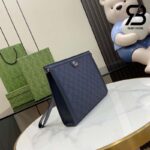Túi Gucci Ophidia Pouch Xanh Đậm GG Supreme Best Quality