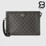 Túi Gucci Ophidia Pouch Xám Đen GG Supreme Best Quality