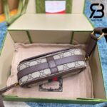 Túi Gucci Ophidia Super Mini Shoulder Bag Beige Ebony GG Supreme Best Quality