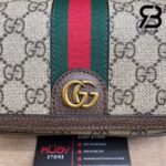 Túi Gucci Ophidia Super Mini Shoulder Bag Beige Ebony GG Supreme Best Quality