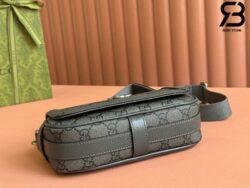 Túi Gucci Ophidia Super Mini Shoulder Bag Xám GG Supreme Best Quality