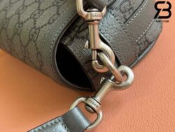Túi Gucci Ophidia Super Mini Shoulder Bag Xám GG Supreme Best Quality