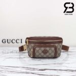 Túi Gucci Small Belt Bag With Interlocking G Beige Ebony Supreme Best Quality