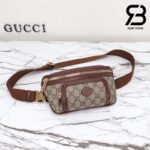 Túi Gucci Small Belt Bag With Interlocking G Beige Ebony Supreme Best Quality