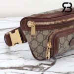 Túi Gucci Small Belt Bag With Interlocking G Beige Ebony Supreme Best Quality