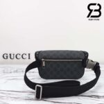 Túi Gucci Small Belt Bag With Interlocking G Đen Xám Supreme Best Quality