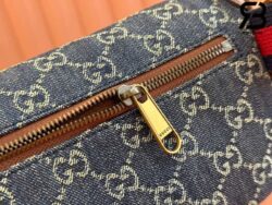 Túi Gucci Small Belt Bag With Interlocking G Supreme Denim Best Quality