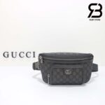 Túi Gucci Small Ophidia Belt Bag Xám Đen Supreme Best Quality