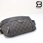 Túi Gucci Small Ophidia Belt Bag Xám Đen Supreme Best Quality