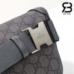Túi Gucci Small Ophidia Belt Bag Xám Đen Supreme Best Quality