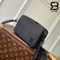 Túi LV Aerohram Alpha Wearable Wallet Màu Đen 18.5CM Best Quality