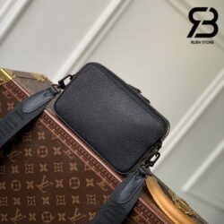 Túi LV Aerohram Alpha Wearable Wallet Màu Đen 18.5CM Best Quality