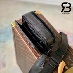 Túi LV Aerohram Alpha Wearable Wallet Màu Đen 18.5CM Best Quality