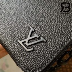 Túi LV Aerohram Alpha Wearable Wallet Màu Đen 18.5CM Best Quality