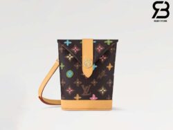 Túi LV Envelope Pouch Chocolate Monogram Craggy 12CM Best Quality