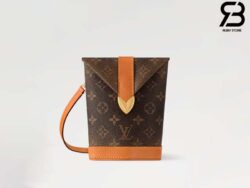 Túi LV Envelope Pouch Monogram Dust 12CM Best Quality