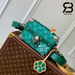 Túi LV Soul Trunk Monogram Heritage Canvas Green Best Quality