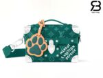 Túi LV Soul Trunk Monogram Heritage Canvas Green Best Quality