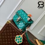 Túi LV Soul Trunk Monogram Heritage Canvas Green Best Quality