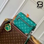 Túi LV Soul Trunk Monogram Heritage Canvas Green Best Quality