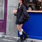 Giày Chanel High Rubber Rain Boot Đen Best Quality