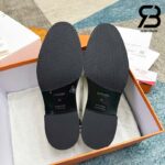Giày Hermes Impact Loafer Blanc De Paris Calfskin Best Quality