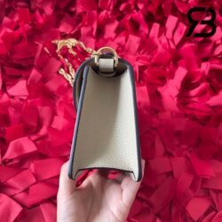 Túi Gucci Ophidia Mini Shoulder Bag Trắng Beige GG Supreme Best Quality