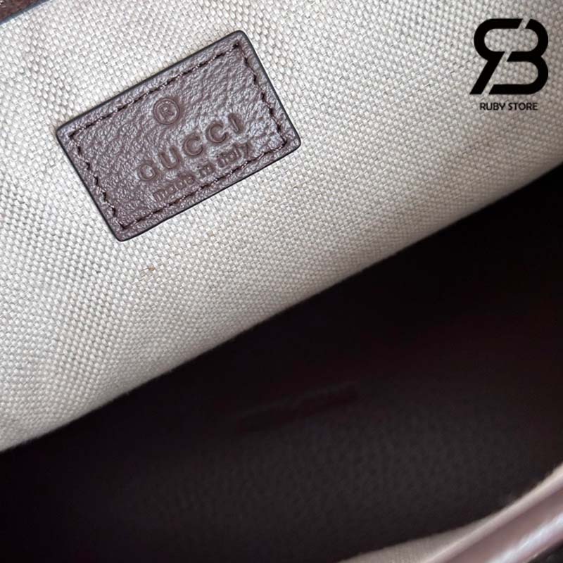 Túi Gucci Ophidia Mini Tote Bag Beige Ebony Supreme Best Quality